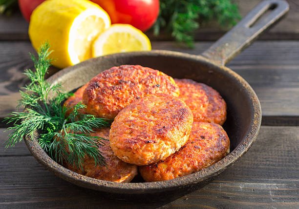 Salmon and Sweet Potato Cakes